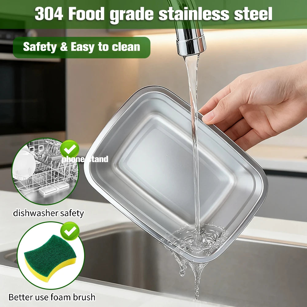 Portable Cordless Electric Heated Lunch Box With Rechargeable Battery