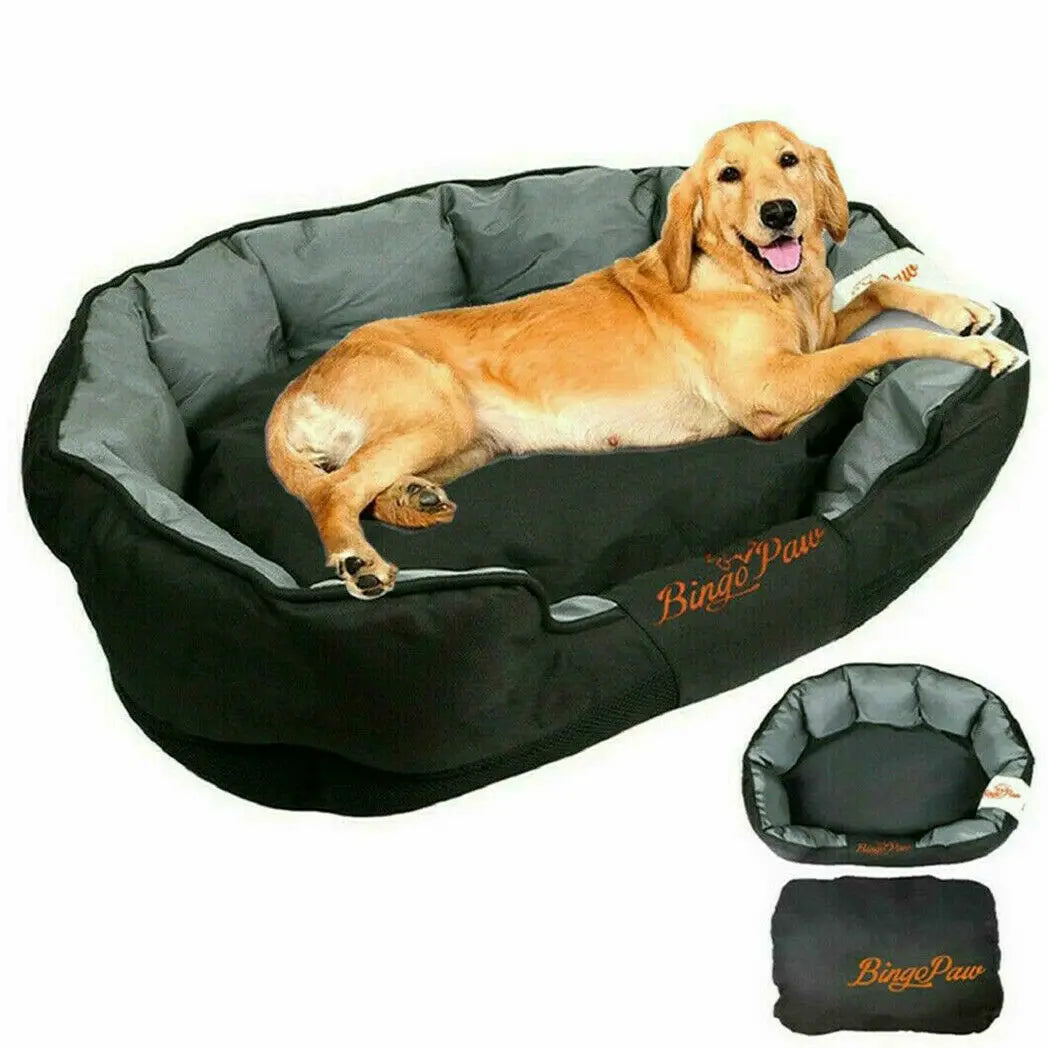 Borwart Waterproof Orthopedic Sofa Dog Bed With Removable Cover
