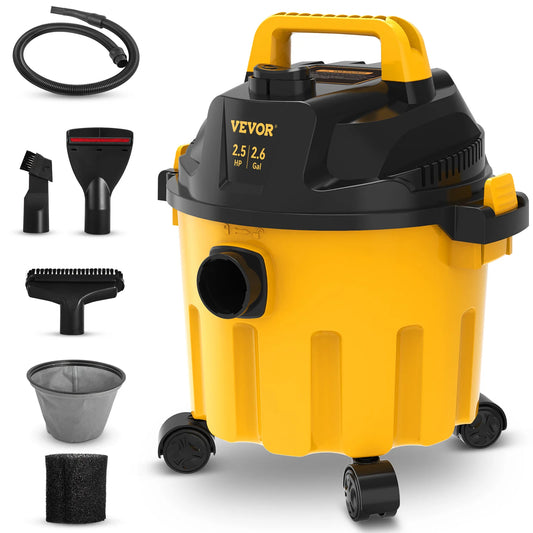 SucceBuy Wet Dry Vacuum With HEPA Filter Blowing Function