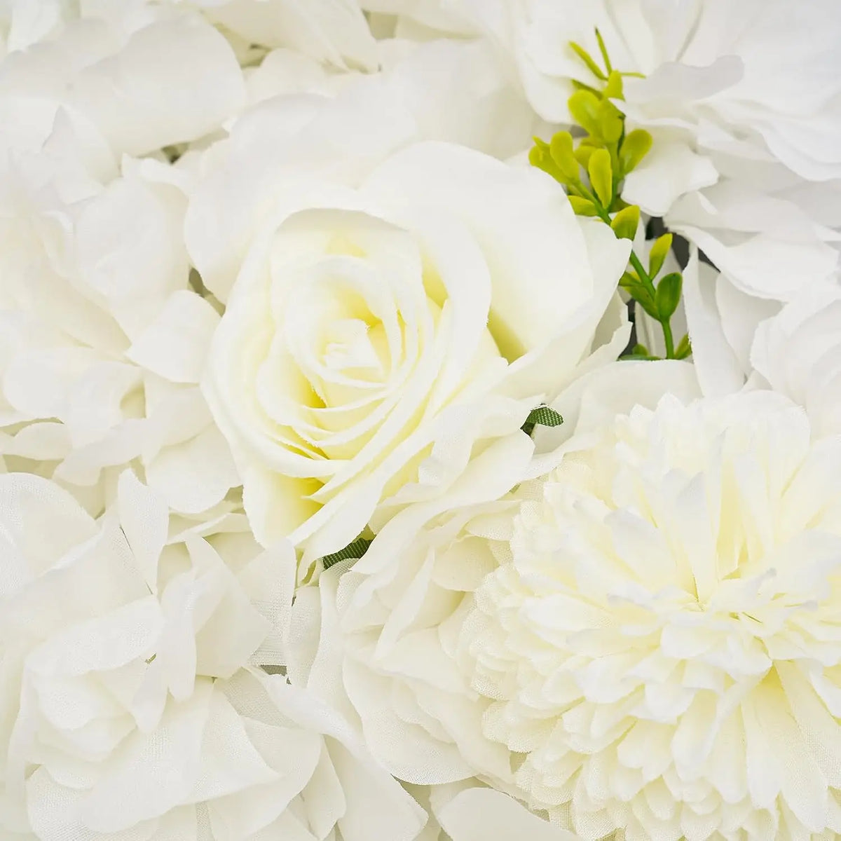 Artificial Flower Wall Panel Floral Backdrop For Weddings And Parties