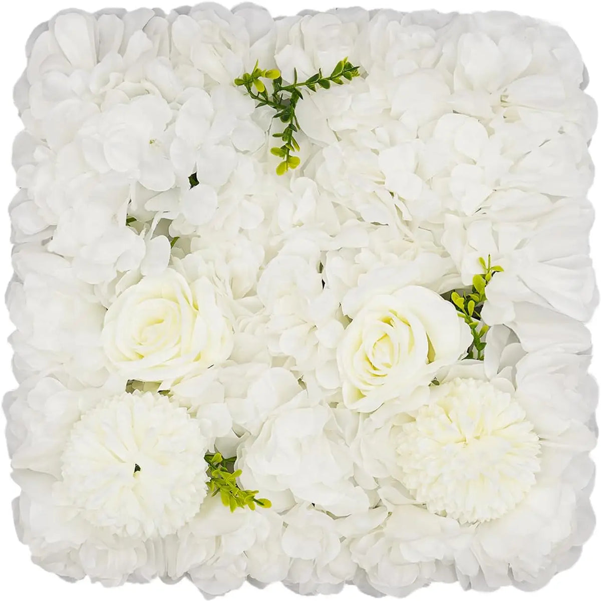 Artificial Flower Wall Panel Floral Backdrop For Weddings And Parties