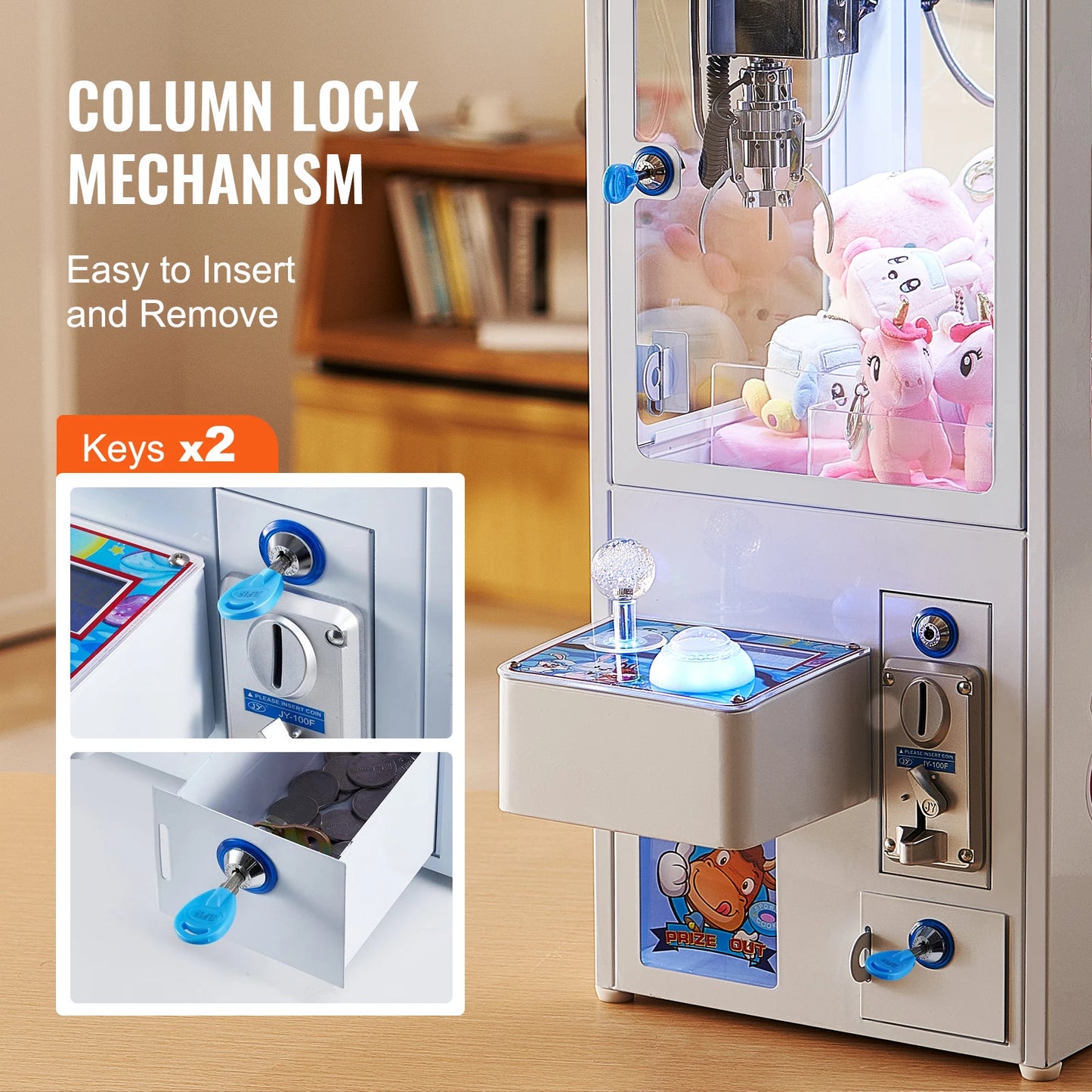 SucceBuy Claw Machine Arcade Prize Grabber For Vending Toys
